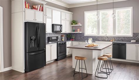 black stainless steel color cabinets